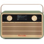 TechniSat Transita 121 IR (DAB+, UKW, Bluetooth, WLAN), Radio, Silber