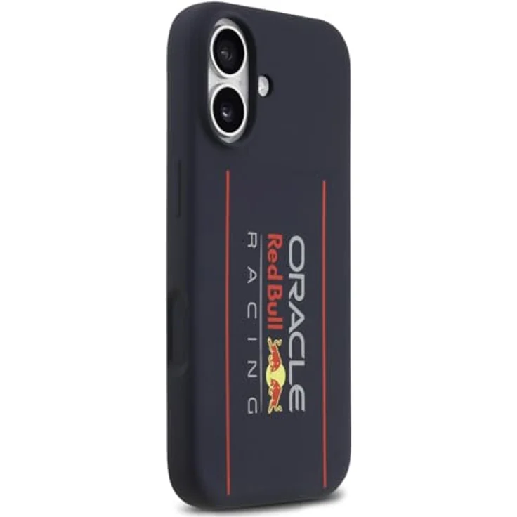 Red Bull Silicone Oversize Vertical Logo MagSafe Case für iPhone 17, Navy Blue Smartphone Hülle – Bild 4