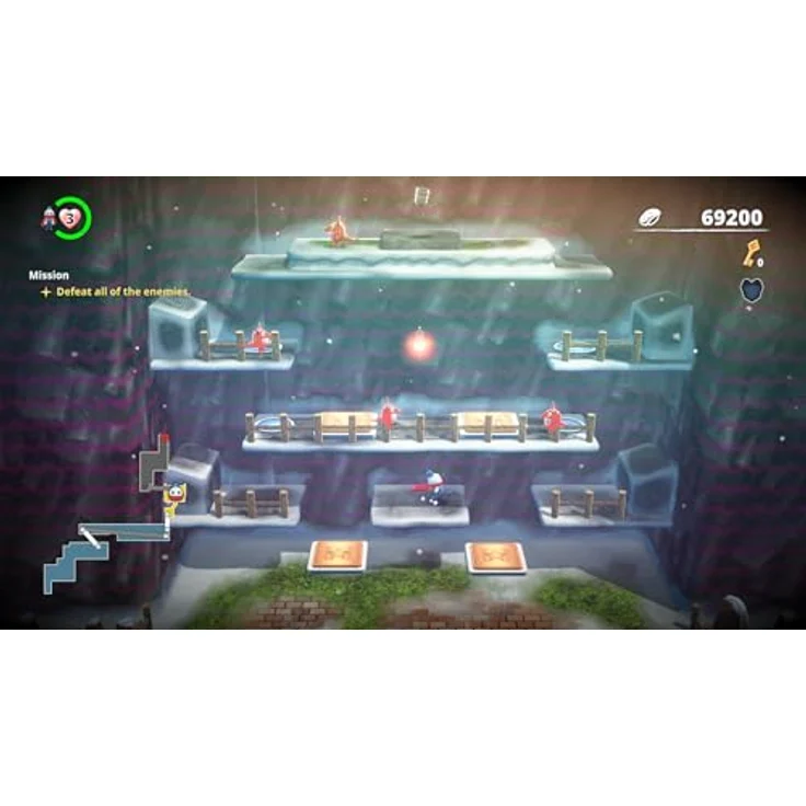 Clear River Games Snow Bros Wonderland NS, Nintendo Switch Spiel mit neuem isometrischen 3D-Stil und Vier-Spieler Co-Op-Modus – Bild 3