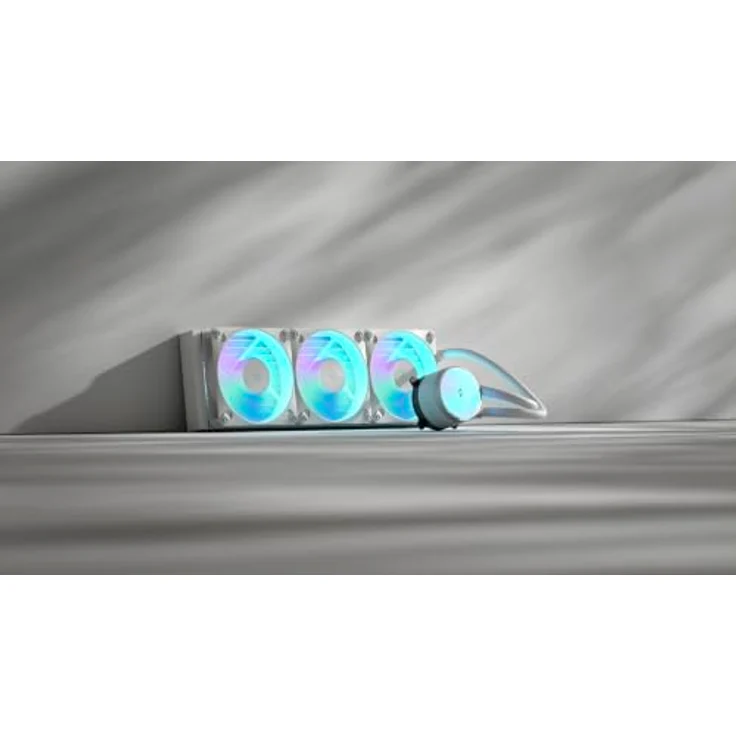 Fractal Design Radius 360 RGB White, Wasserkühlung mit RGB-Beleuchtung, 1700 g – Bild 2