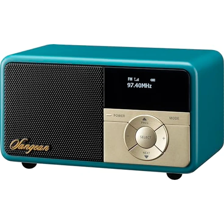 Sangean DDR-7X Digitalradio mit Bluetooth, DAB+, UKW-RDS (FM), grün – Bild 2