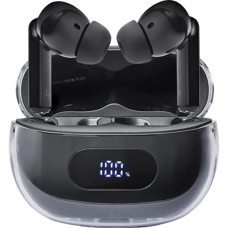 Intenso Buds Earphone Plus T310AE Black True Wireless Stereo (TWS) In-Ear Kopfhörer USB Typ-C Bluetooth Schwarz