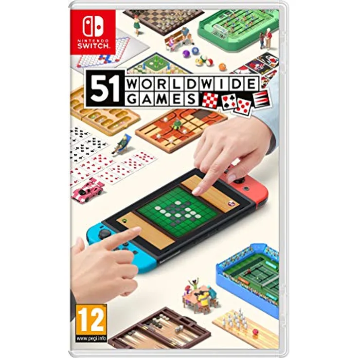 Nintendo Switch 51 Worldwide Games, Sammlung von 51 klassischen Spielen, Multiplayer-Modus für bis zu 4 Spieler