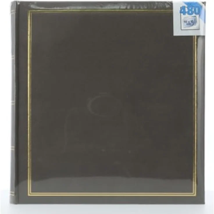 Hama Super-Jumbo-Album London, 34x35 cm, 80 weiße Seiten, Grau – Bild 8