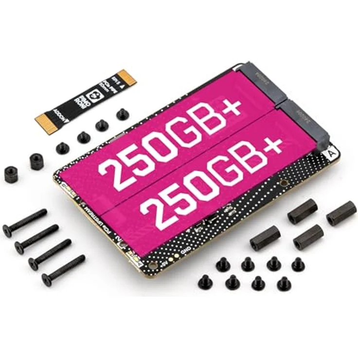 Pimoroni NVMe Base Duo Speichererweiterung für Raspberry Pi 5, 2x M-Key Slot, PCIe Gen 2 Switch, ideal für Dateiserver und Medienzentren – Bild 6