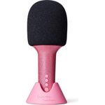 Lalarma Copenhagen Glitter Grove Mikrofon - Rosa, professionelles USB-C Mikrofon mit kardioidalem Pickup und 96 kHz/24-Bit Auflösung
