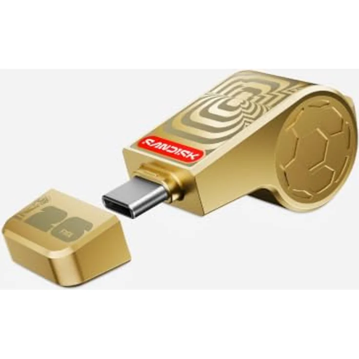 SanDisk FIFA World Cup 2026 (Gold Edition) USB Flash Drive, 128 GB, USB-C 3.2 Gen 1 – Bild 12