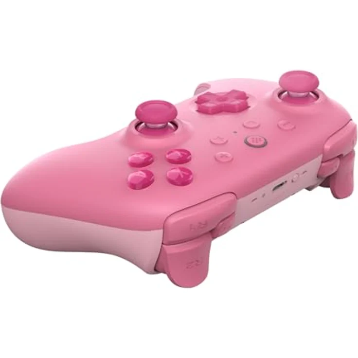 8bitdo Ultimate 2C Bluetooth Controller for Switch, Wireless Controller with 6-Axis Motion Control, Rumble Vibration, Refined D-Pad and Bumpers, and Hall Effect Joysticks (Pink) – Bild 2