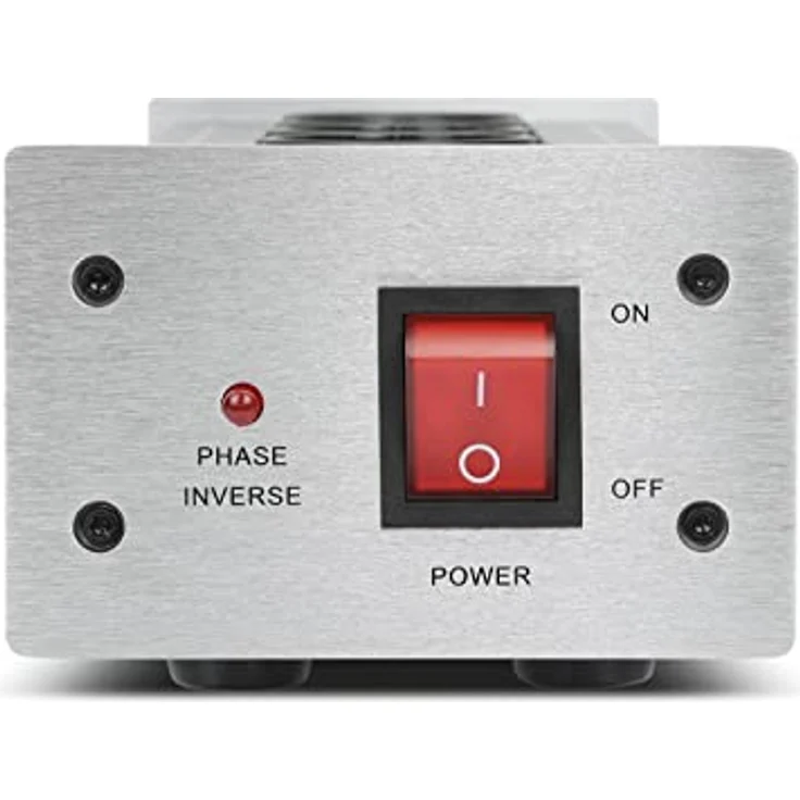 Dynavox Steckdosenleiste X1000 - 4 gefilterte Steckplätze, Metallgehäuse, 1,50 m Kabel, Schwarz/Silber – Bild 4