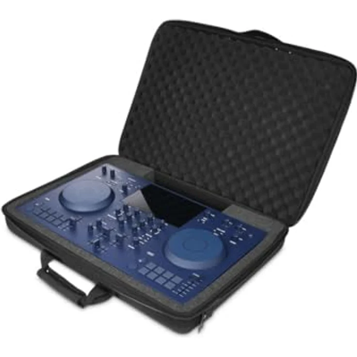 Pioneer DJ AlphaTheta OMNIS-DUO Bag, DJ-Controller Tasche aus schwarzem Ballistikpolyester mit EVA Durashock und Fleecefutter – Bild 4