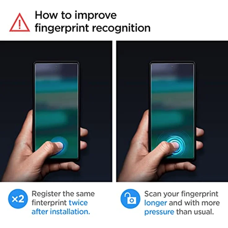 Spigen AlignMaster Schutzfolie kompatibel mit Google Pixel 6a, 2 Stück, Kratzfest, 9H Härte Folie – Bild 3