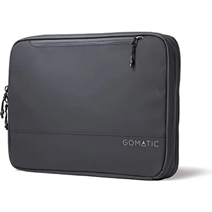 Gomatic Tech Case für Laptops bis 15 Zoll (38.1 cm) | Notebook-Tasche | Laptop-Tasche | Tablet-Tasche | Tech Organizer | Umhänge-Tasche | Elektronik-Tasche | Kabel-Tasche - wasserabweisend