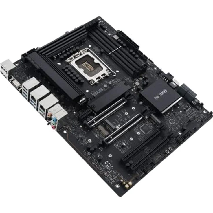 ASUS Pro WS W680-ACE IPMI Intel LGA1700 ATX Workstation Motherboard, 2xPCIe 5.0x16 Slot, DDR5, ECC-Speicher, 2x2.5 GB LAN, 3xM.2 Steckplätze, BMC Header, IPMI Erweiterungskarte gebündelt , ACCE – Bild 4