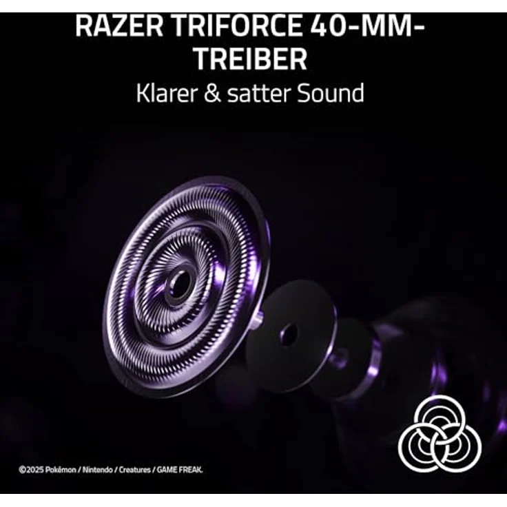 Razer Kraken Kitty V2 – Gengar Edition, USB-Headset mit Gengar-Stacheln, streamreaktiver Beleuchtung, HyperClear-Kardioidenmikrofon, Triforce 40-mm-Treibern und 7.1 Surround Sound, Violett – Bild 4