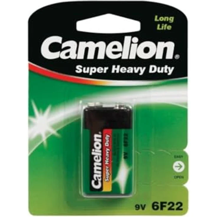 Camelion 10000122 Super Heavy Duty Batterien 6F22 9 Volt Block- 1 Stück – Bild 3