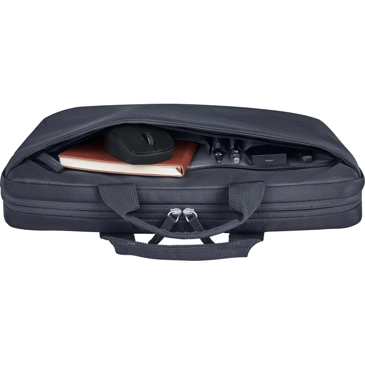 HP Everyday 14 Zoll Laptop-Aktentasche, geräumige Notebooktasche aus recycelten Materialien, grau