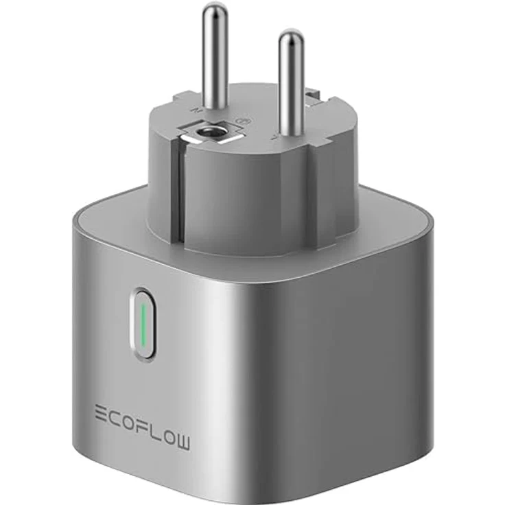 EcoFlow Smart Plug, WLAN-Steckdose, Überwachung des Stromverbrauchs & automatische Energiezuweisung, Fernsteuerung per App & Sprachsteuerung, 5011401002, EFA-SmartPlug-EU – Bild 5