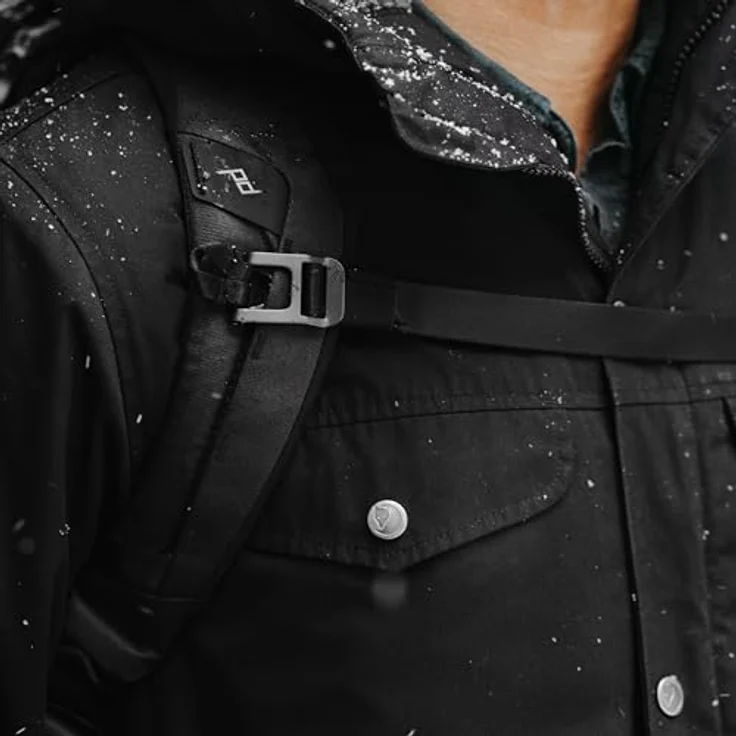 Peak Design Everyday Backpack 20L, Fotorucksack mit MagLatch-Hardware, FlexFold-Dividern, wetterfest und 100% recyceltem Material, Schwarz – Bild 6
