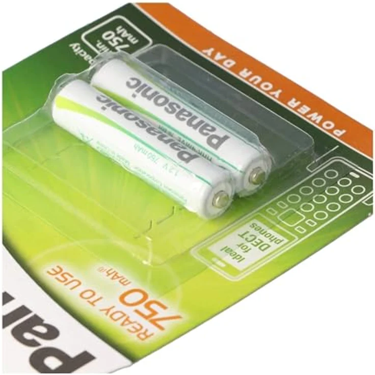 Panasonic 1678 Evolta Akku R2U P03 AAA750mAh – Bild 2