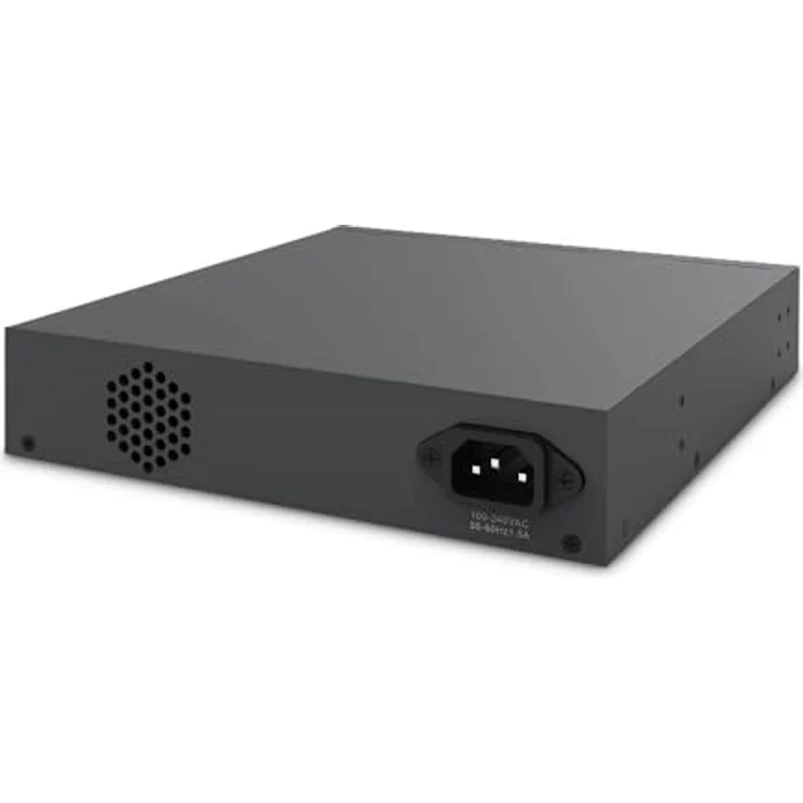 EnGenius ECS5512F, Managed Layer2+ Switch mit 12 Ports, 12x SFP+, 9,5" Half-Rack Aggregation, Schwarz – Bild 3