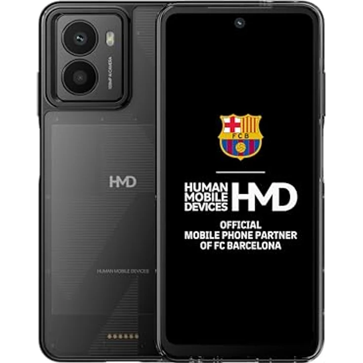 HMD Fusion 256 GB Smartphone, 108 MP Kamera, Seitliche Tasten, Transparent – Bild 2