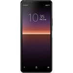 Sony Xperia 10 II (XQ-AU52) 128GB Single-SIM Schwarz - Smartphone mit IP65/68 Wasserbeständigkeit, 21:9 breitem OLED-Display und Dreifachobjektiv-Kamera