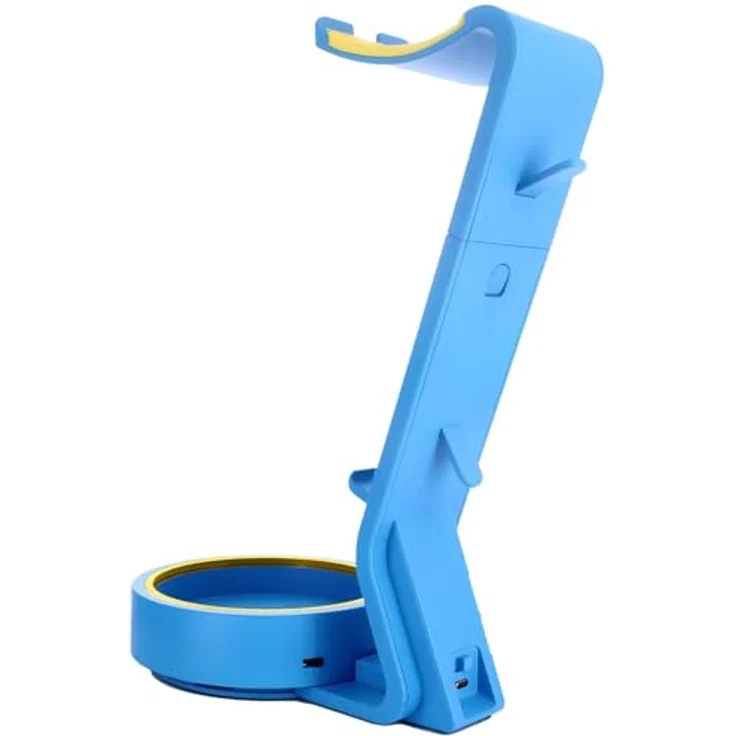 Cable Guys Powerstand SP2, blauer Ladeständer mit 3 USB-Ports und Halogenbeleuchtung für Spielkonsolen – Bild 6
