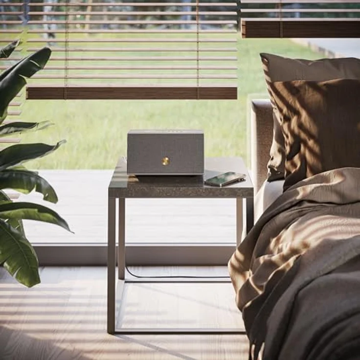 Audio Pro C5 MkII W, Multiroom Streaming-Lautsprecher mit Airplay, Bluetooth und WLAN, Grau – Bild 7