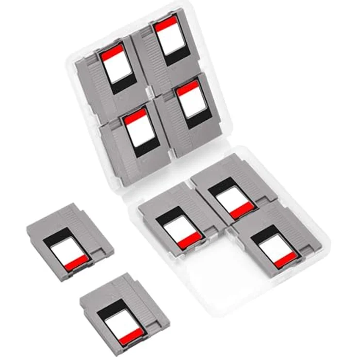 Retro Fighters Retro85 Mini NES Cartridge Switch Game Case, stylisierte Spielkarten-Hülle für Nintendo Switch mit transparentem Aufbewahrungsetui – Bild 2