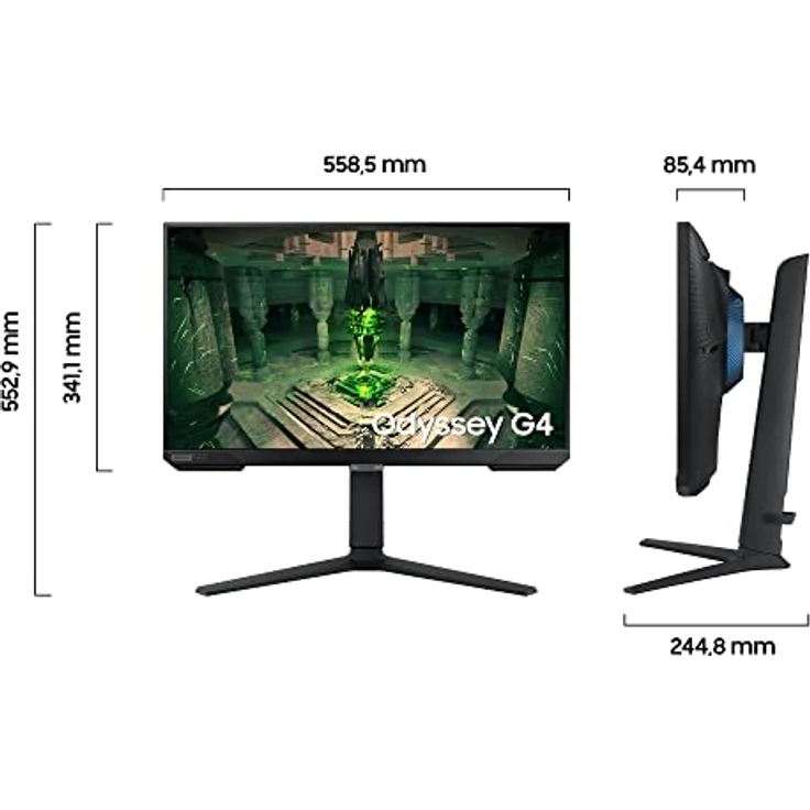 Samsung Odyssey Gaming Monitor G4B (25"), Schwarz – Bild 3