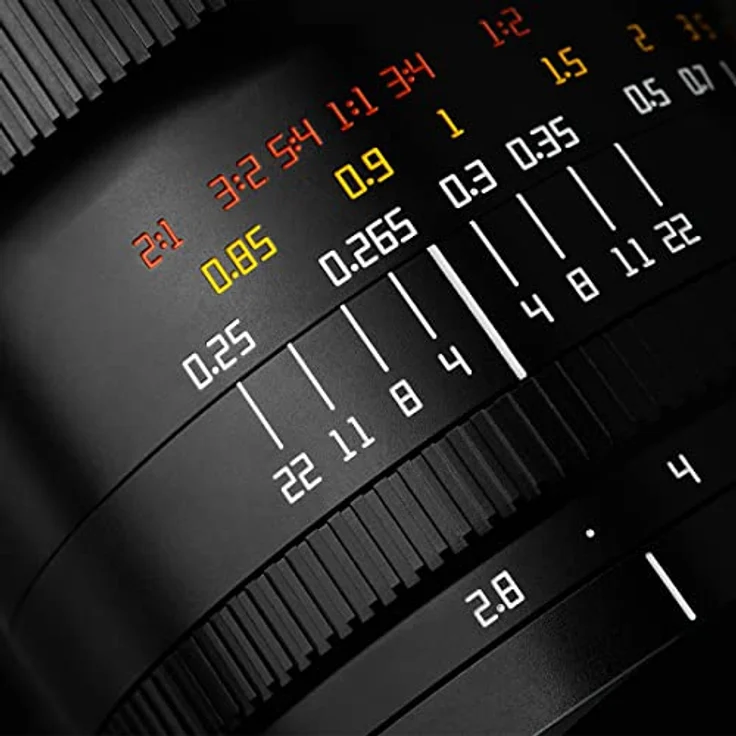 TTartisan 100mm F/2.8 2X Ultra Makro Tilt-Shift-Objektiv, kompatibel mit Canon RF-Mount, manuelles Fokusdesign, hohe Auflösung, Bokeh-Blende – Bild 2