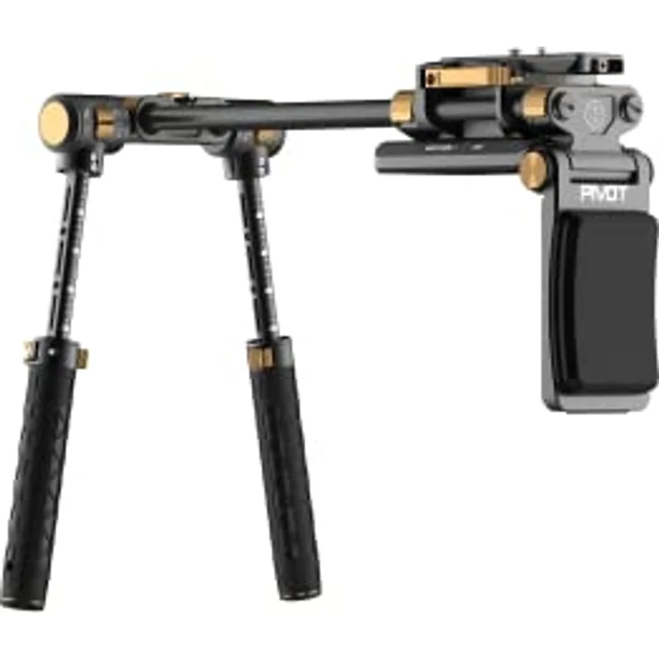 PolarPro - Pivot - Shoulder Rig - kompakt und leicht - ideal für Reisende Videofilmer - speziell entwickelt für Hobbyfilmer - Aufbau ohne Werkzeug. – Bild 4