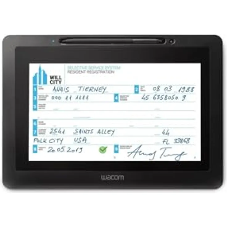 Wacom Grafik-Tablett DTU1031AXK0Z, 10,1 Zoll LCD Display, Schwarz