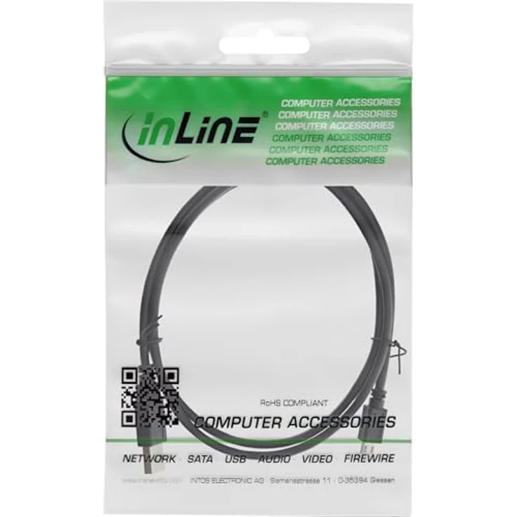 Micro-USB 2.0 Kabel, USB-A Stecker an Micro-B Stecker, 1m – Bild 3