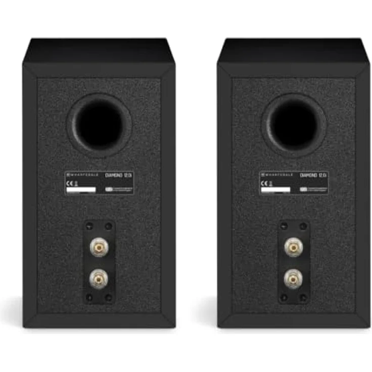 WHARFEDALE Diamond 12.0i, Regal-Lautsprecher mit 100 mm Klarity-Tief-/Mitteltöner und 25 mm Textilkalotte, Bassreflexgehäuse, schwarz – Bild 3