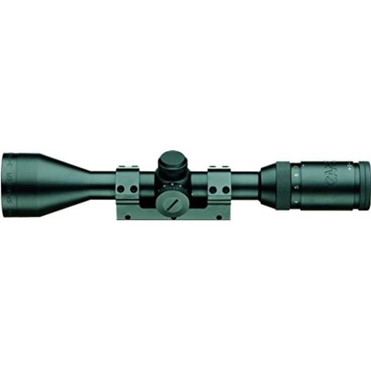 Gamo Luneta 3 9X50mm, Teleskop mit Dioptrienausgleich und leichter Bauweise, schwarz – Bild 2