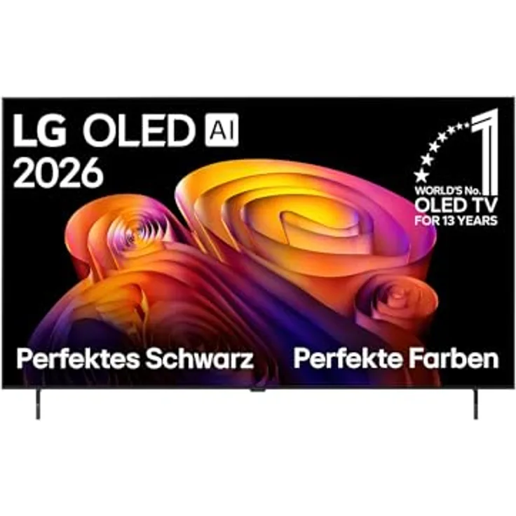 LG OLED55B68LA, 55 Zoll 4K OLED AI TV mit α8 Gen3 4K AI Prozessor, 120Hz, webOS 26, Dolby Vision und Dolby Atmos