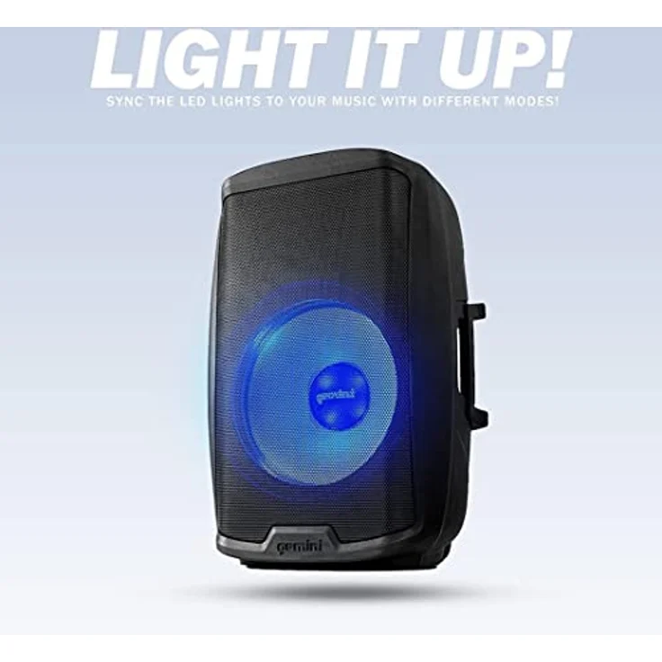 Gemini AS-2115BT-LT, Bluetooth Lautsprecher – Bild 2