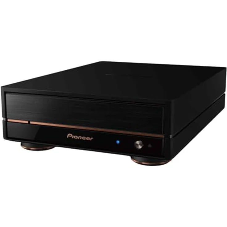 Pioneer BDR-X13E-X Externes Blu-ray-Laufwerk, Premium-Modell mit M-DISC BDXL-Kompatibilität, USB Typ-C, Mattschwarz – Bild 1
