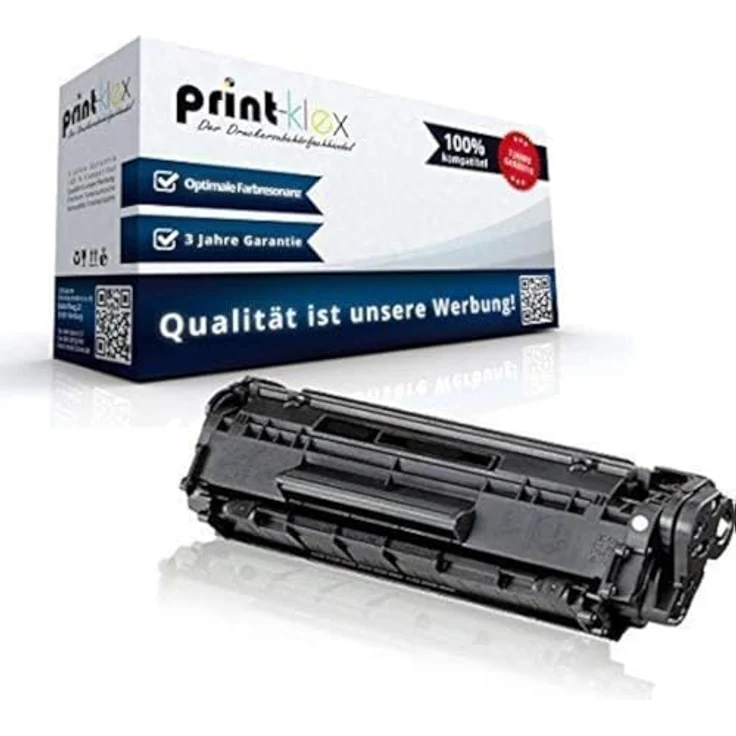Print-Klex Tonerkartusche schwarz, kompatibel für Canon I-Sensys LBP2900/3000, XL mit 3.000 Seiten – Bild 1