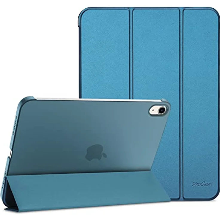 ProCase Hülle für iPad A16 11" (2025) / iPad 10. Generation (2022), Leichtes Hartschalen-Case mit Auto Wake/Sleep Funktion - Teal – Bild 1