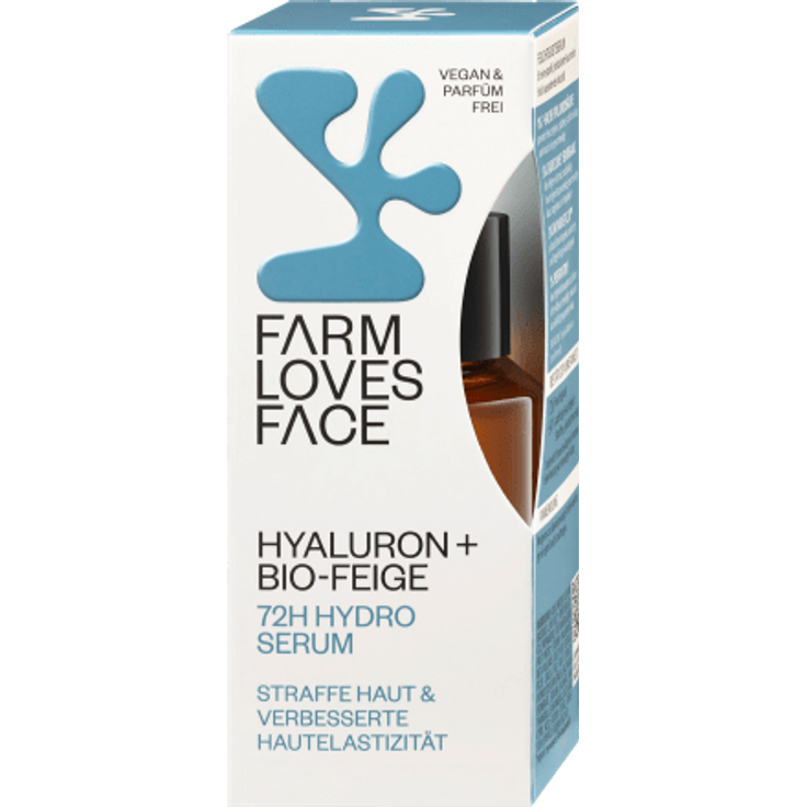 Farm Loves Face Serum 72h Hydro Hyaluron + Bio-Feige, 28 ml