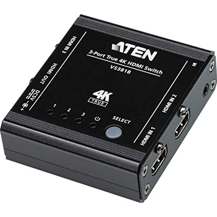 ATEN VS381B HDMI Switch mit 3 Ports True 4K