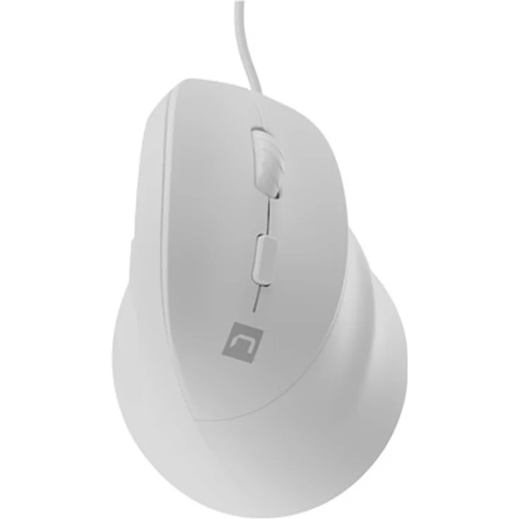 Natec CRAKE 2 PRO, vertikale USB-Maus mit 6 Tasten, ergonomisch, weiß – Bild 8
