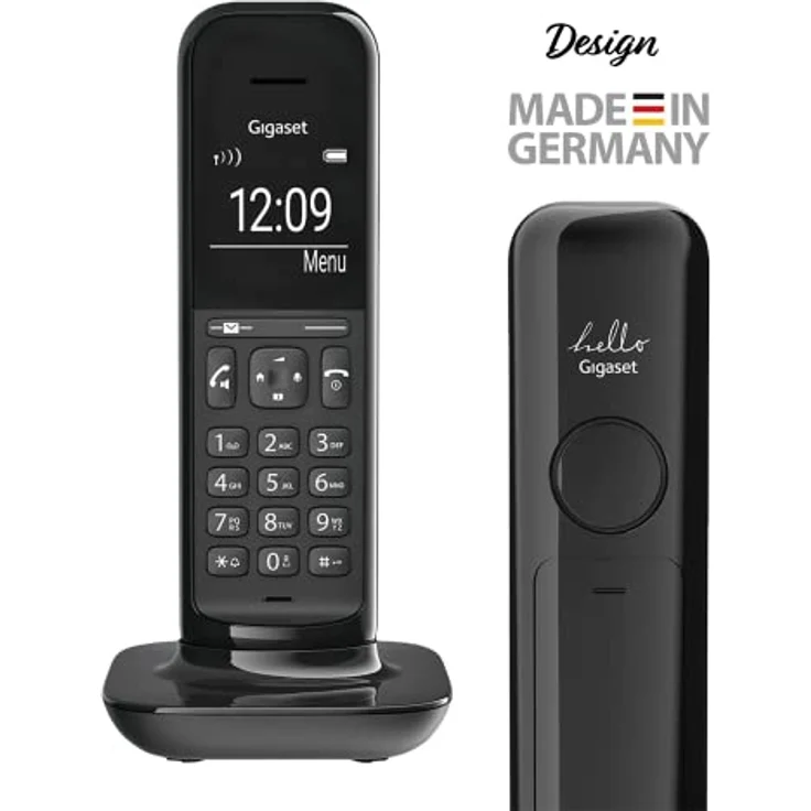 GIGASET CL394 HX, DECT-Telefon mit VoIP-Funktion, Schwarz – Bild 2