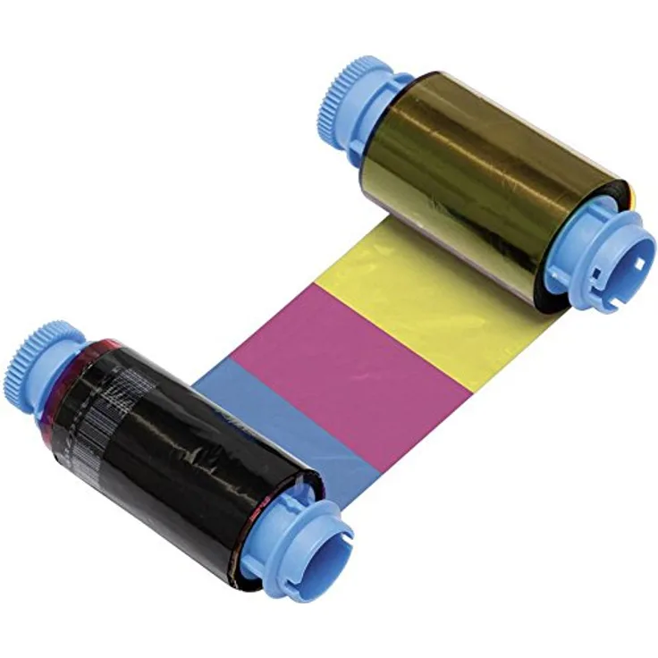 Evolis Farbband fuer Kartendrucker Original Schwarz, Cyan, Magenta, Gelb 1 St. CBGR0100C