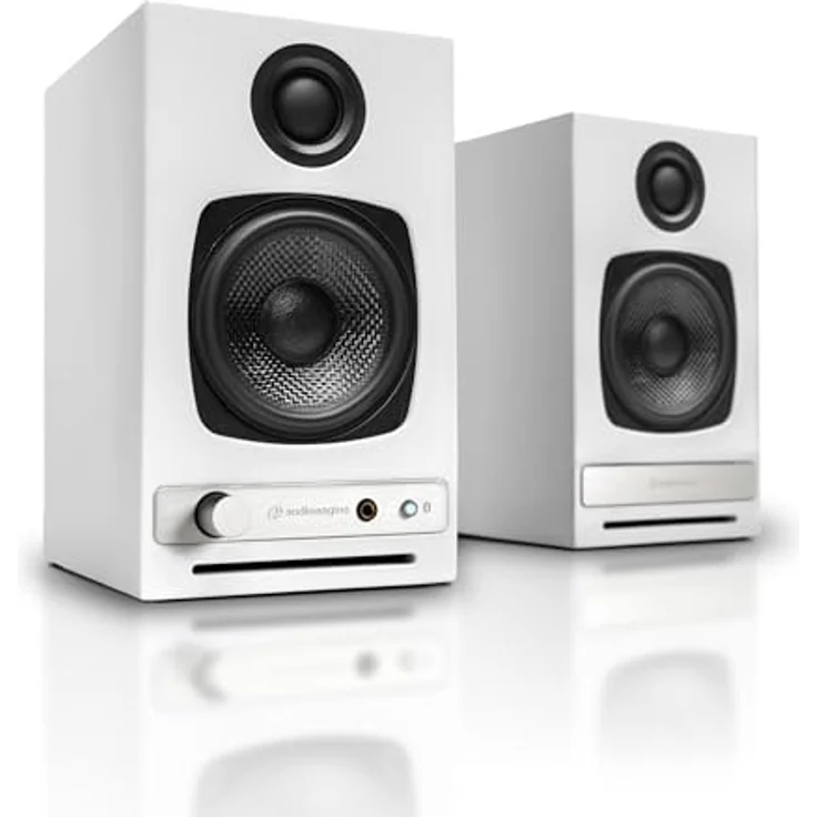 Audioengine Powered Bookshelf Speakers HD3 Regallautsprecher weiß – Bild 2