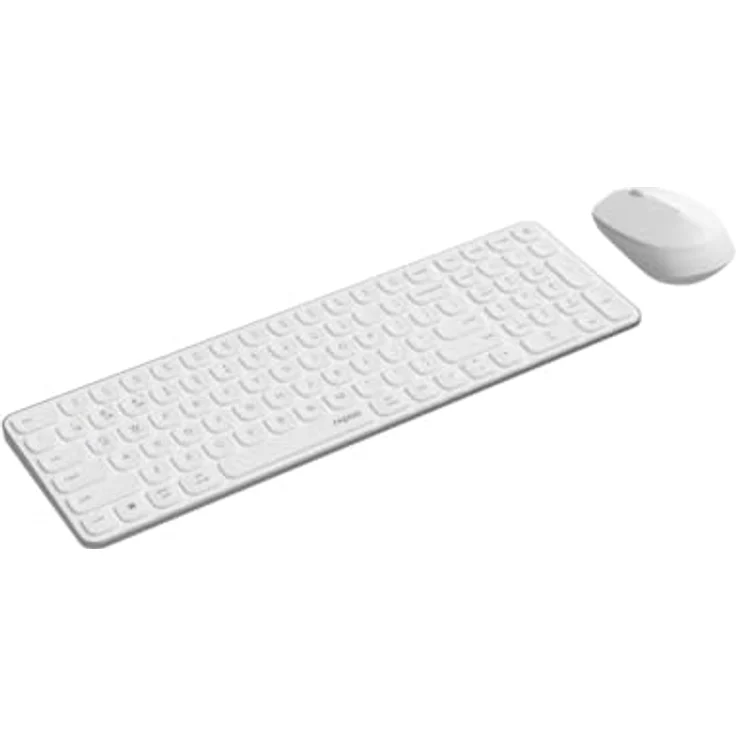 RAPOO 9710M, kabellose ergonomische Tastatur mit Multimodus-Technologie, QWERTZ-Layout, inklusive Maus – Bild 2