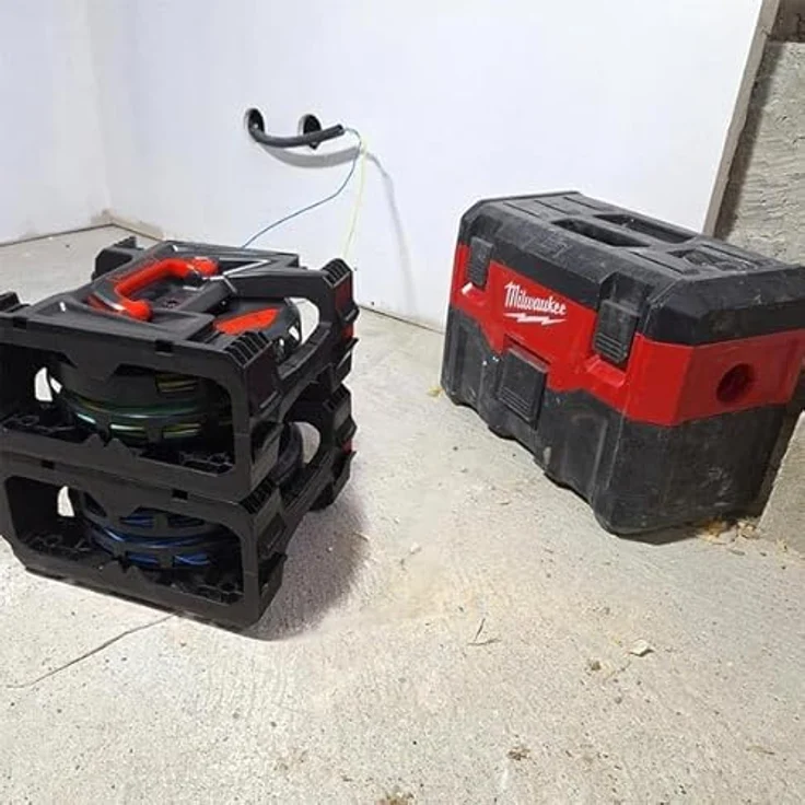 Runpotec CB 260, Kabelrolle für Einzeladernmanagement, modular und stapelbar, max. Bündeldurchmesser 26 cm – Bild 4