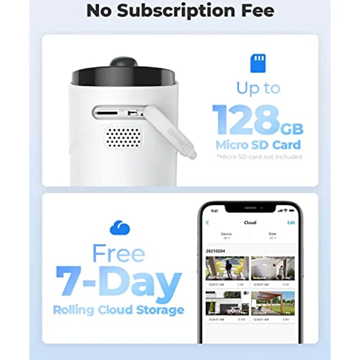 Reolink Überwachungskamera E1 Outdoor Czarna – Bild 5